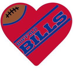 bills logo football svg, heart buffalo bills logo svg, nfl svg, nfl logo svg, sport team svg digital download