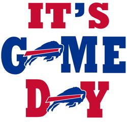 it's gome day bills logo football svg, buffalo bills logo svg, nfl svg, nfl logo svg, sport team svg digital download