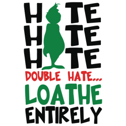 merry christmas logo svg, hate double hate merry christmas svg, christmas svg file cut digital download