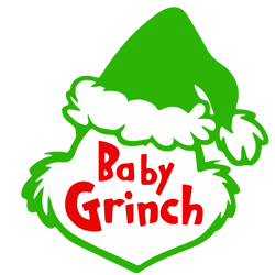 merry christmas logo svg, christmas svg, merry christmas svg, baby grinch svg file cut digital download