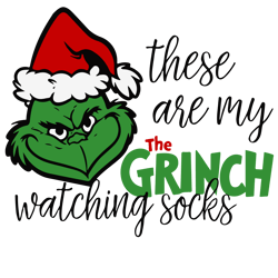 merry christmas logo svg, christmas svg, merry christmas svg, the grinch watching socks svg file cut digital download