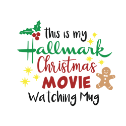 merry christmas logo svg, christmas svg, merry christmas svg,this is my hallmark christmas svg file cut digital download