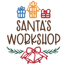 merry christmas logo svg, christmas svg, merry christmas svg, santa workshop svg file cut digital download