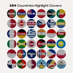 country flags instagram highlight covers, flag icons ig highlights, travel blogger instagram highlight icons