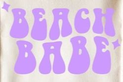 beach babe svg, beach babe png, beach svg, beach png, trendy beach svg, trendy summer svg, summer aesthetic svg, beach a