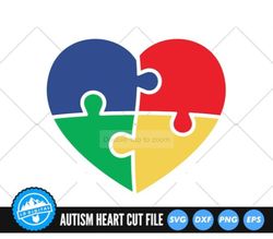 autism heart svg files | autism awareness cut files | autism puzzle heart svg vector files | autism jigsaw vector
