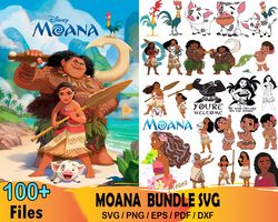 moana svg bundle, moana svg files for cricut, baby moana png, princess svg for shirts, birthday girl svg cut files, moan