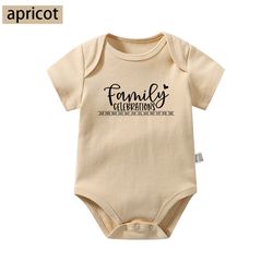 family celebrationsbaby onesies newborn funny infant onesies