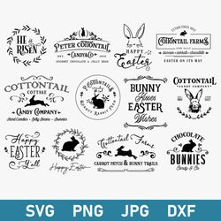 easter bunny svg, easter svg, bunny quotes svg, png dxf jpg digital file