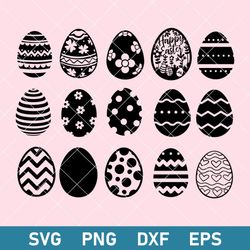 easter egg bundle svg, easter egg svg, easter egg clipart, instant download