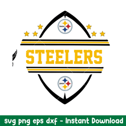 baseball pittsburgh steelers team svg, pittsburgh steelers svg, nfl svg, png dxf eps digital file