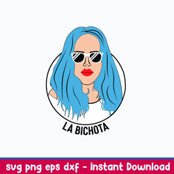 la bichota svg, karol g svg, musician svg, png dxf eps file