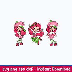 strawberry bundle svg, strawberry svg, png dxf eps file