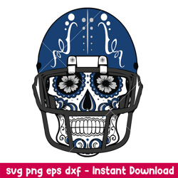 skull helmet patterns indianapolis colts svg, indianapolis colts svg, nfl svg, png dxf eps digital file