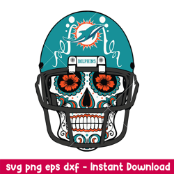 skull helmet patterns miami dolphins svg, miami dolphins svg, nfl svg, png dxf eps digital file