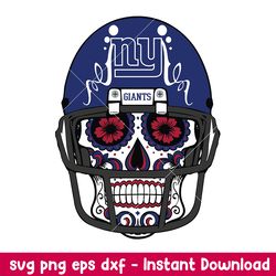 skull helmet patterns new york giants svg, new york giants svg, nfl svg, png dxf eps digital file