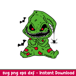 oogie boogie 1, oogie boogie svg, halloween svg, spooky season svg, trick or treat svg, png,dxf,eps file