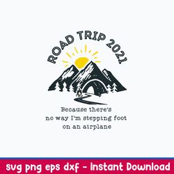 road trip 2021 social distancing camping svg, png dxf eps file