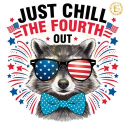 retro just chill the fourth out png digital download files