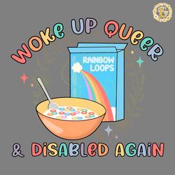 wake up queer and disabled again png digital download files digital download files