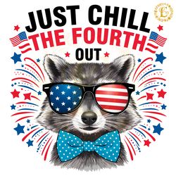 retro just chill the fourth out png digital download files digital download files