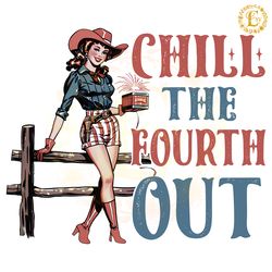 chill the fourth out american girl png digital download files
