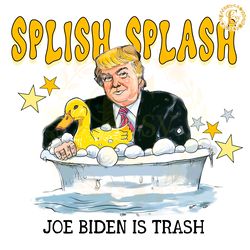 splish splash joe biden is trash donald edgy png