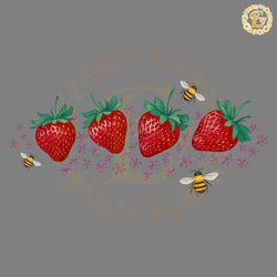 bees and berries nature summer fresh png