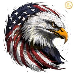 american bald eagle flag patriotic united states png