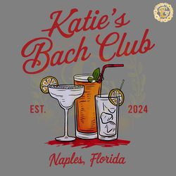 katies bach club est 2024 naples florida png digital download files
