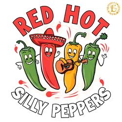 music band red hot silly peppers svg digital download files