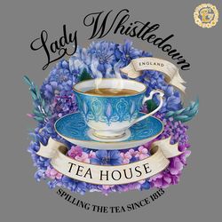 vintage lady whistledown tea house png digital download files digital download files