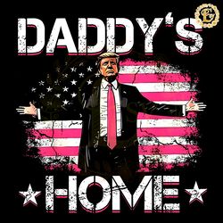 trump daddys home republican american flag png