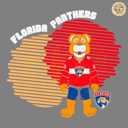 tiger florida panthers nhl hockey team svg