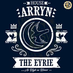 house arryn the white falcon svg digital download files