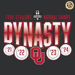 four straight national champs dynasty svg