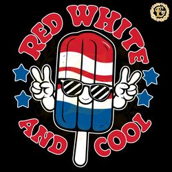 funny red white and cool ice cream svg digital download files