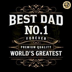 fathers day best dad worlds greatest svg