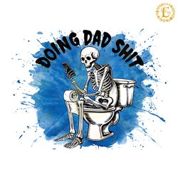doing dad shit funny toilet skeleton png