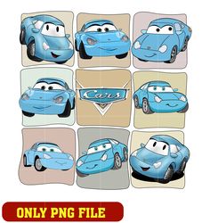 Cars Png, Lightning Car Png, Family Vacation png