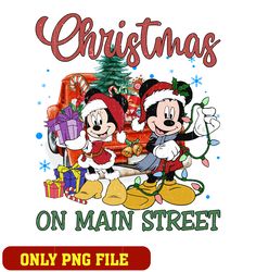 christmas on main street png