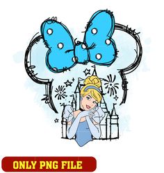 cinderella minnie bow ears png