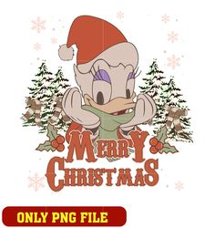 daisy duck merry christmas png