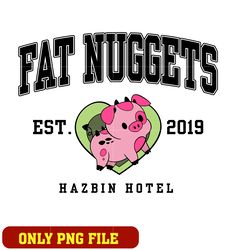 Fat nuggets est 2019 hazbin hotel png