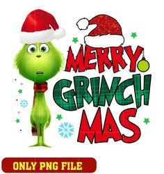 grinch merry christmas png