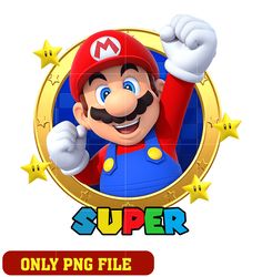 Mario bros super png
