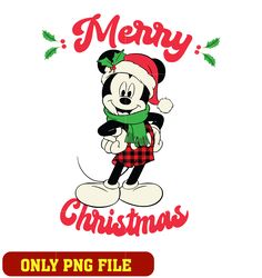 minnie mouse merry christmas png