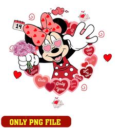 minnie mouse valentines love sayings logo png