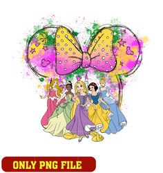 minnie pink and disney princess png