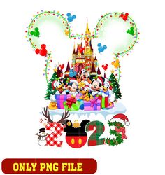 mouse and friends surprise christmas png